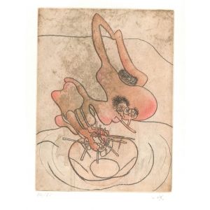 Untitled Plate 9 from Paroles Peintes Suite