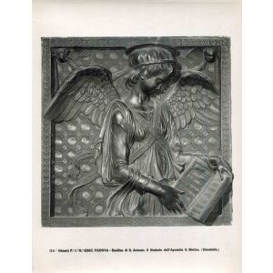 The Symbol of the Apostle St. Matthew by Donatello - Vintage Photo