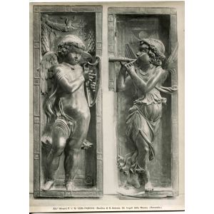 The Angels of Music by Donatello - Vintage Photo
