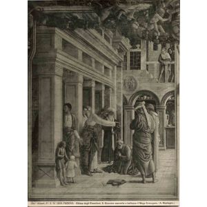St. James Converts and Baptizes the Magician Hermogenes by Mantegna
