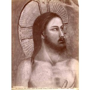 The Baptism of Jesus by Giotto - Vintage Photograph