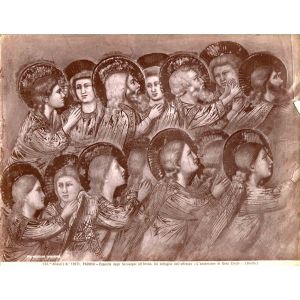 The Ascension of Jesus Christ by Giotto, Padua - Vintage Photograph