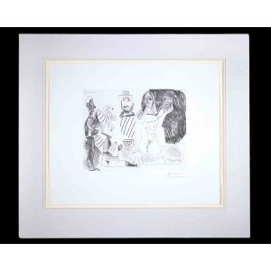 Pablo Picasso - 12 Avril 1970 IV - Contemporary Artwork