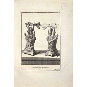 Filippo Morghen - Ancient Roman Sculptures - Old Masters Art
