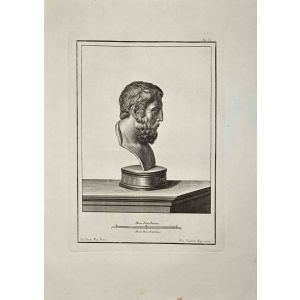 Profile of Ancient Roman Bust
