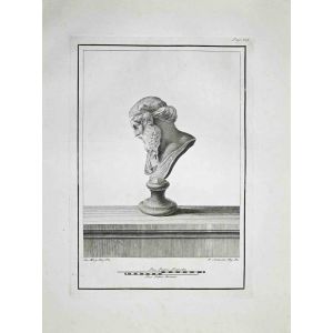 Profile of Ancient Roman Bust