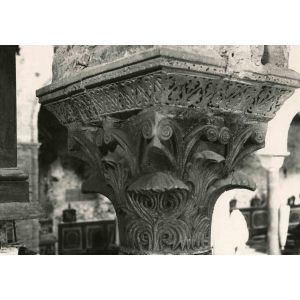 Caorle Cathedral - Vintage B/w Photo Detail
