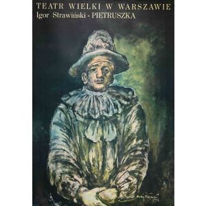 Theatre Wielki W Warszawie - Vintage Poster