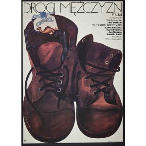 Drogi Mezczyzn - Vintage Poster