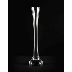 Vintage One Flower Glass Vase