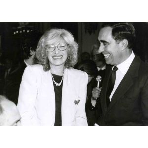 Monica Vitti and Franco Carraro
