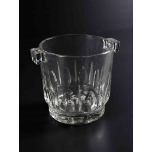 Vintage Glass Ice Bucket