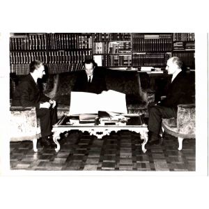 Tehran, a meeting of the Shah