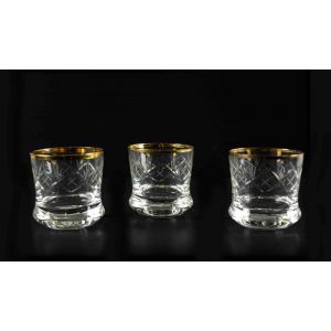Set of 3 Vintage Glasses 