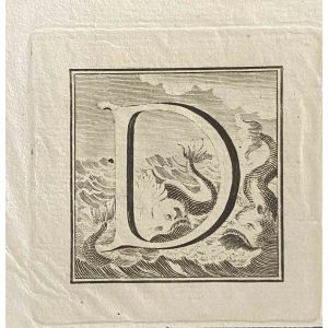 Capital Letter for Antiquities of Herculaneum Exposed