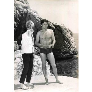 Vintage Portrait of Monica Vitti