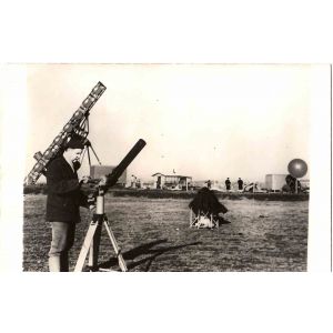 Portrait of Walter Lutz, German meteorologist