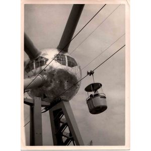 Vintage Tele cabin, Historical Documentary Photograph - SOLD