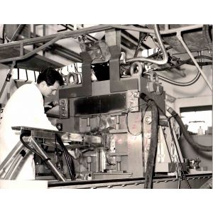 Technology in 1960s - Vintage Photograph