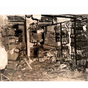 Library after the Flood in Florence - 1966