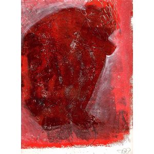 Abstract Composition in Orange