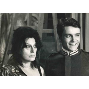 Vintage Portrait of Anna Magnani and Massimo Ranieri (RAI)