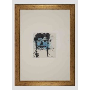 Blue face