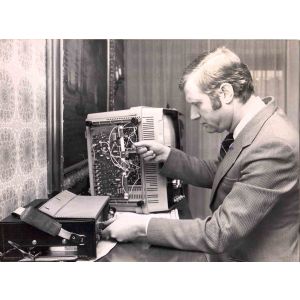Tv system, Technology in progress, Historical photograph, 