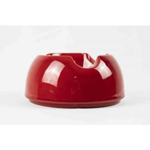 Vintage Red Ashtray