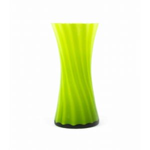 Vintage Green Glass Vase