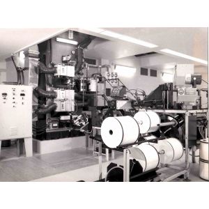 Final Winding on the Reel of the Optical Fiber