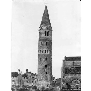 Vintage View of Caorle Tower