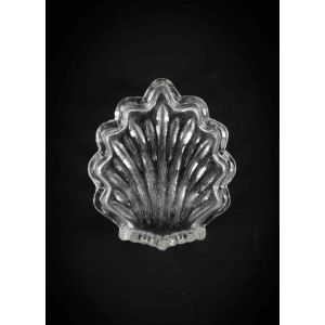 Shell Shape Vintage Glass Ashtray