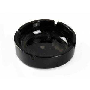 Vintage Black Ashtray