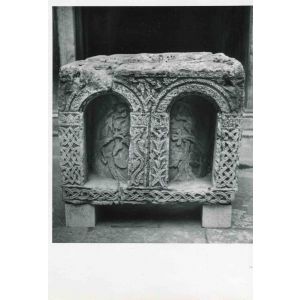 Roman Tomb in Venice - Vintage Photo Detail