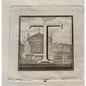 Capital Letter from Ancient Rome