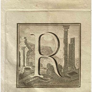 Capital Letter from Ancient Rome