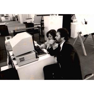 Technology, historical documentary photograph