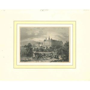 Ancient View of Kloster Braunau
