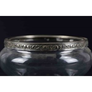 Vintage Glass Candy Box