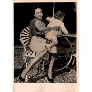 Portrait of Wallis SImpson Duchess Windsor