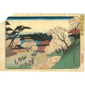 Hiroshige Utagawa - Ueno Tôeizan no zu - Tôto meisho - Modern Art