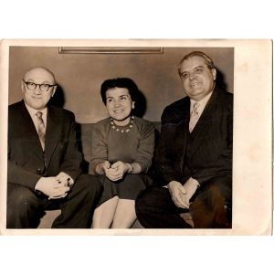 Three Russian Scientists in New York