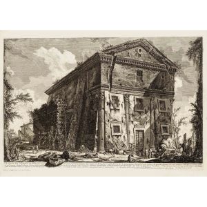 View of the Temple of Bacchus - SOLD