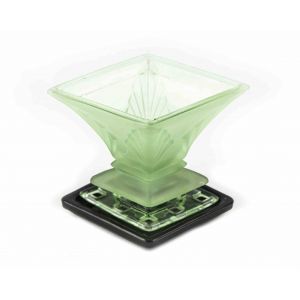 Satin Art Glass Centerpiece