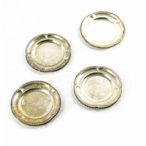 Set of Four Silverplate Placeholder