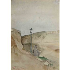 The Writer on the Rocks