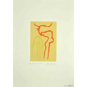 Man and Deer