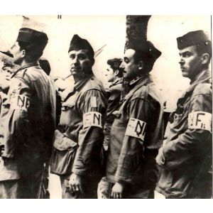Military in Algeria, historical photograph