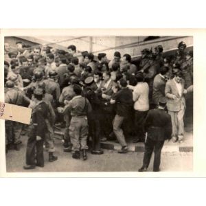 Policemen, Algeria,  historical photograph